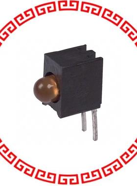 5512509F LED 3MM RTANG HI EFF ORANGE PCMT