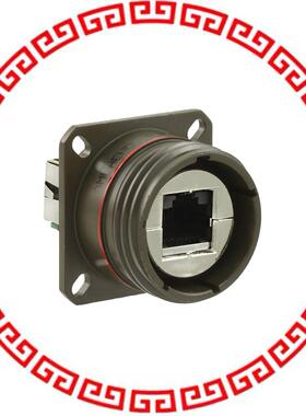 RJFTV62SA1G CONN MOD COUPLER 8P8C TO 8P8C