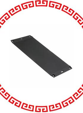 1591FABK FLANGE ABS 4.9X1.9X0.1 BLACK