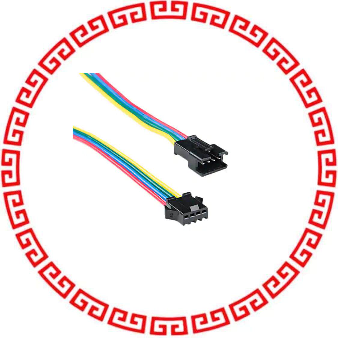 CAB-14576 JST-SM PIGTAIL CONNECTOR (4-PIN)