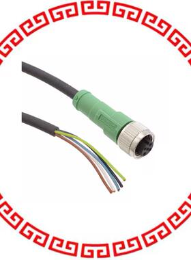 1504848 CBL FMALE TO WIRE LEAD 5P 6.56'