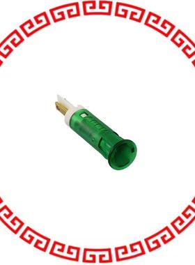 QS81XXHG220 INDICATOR 8MM FIXED HI GRN 220V