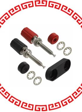 2440-0 BIND POST MINI DBL BASE TIN BLK