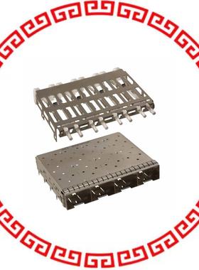 U77-C461M-2081 CONN SFP+ 1X4 CAGE EMI&LITE P