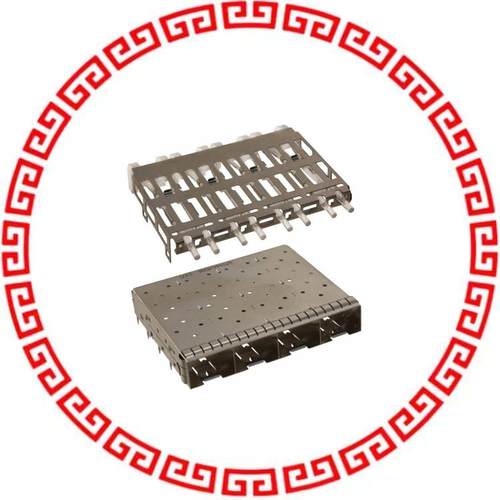 U77-C461M-2081 CONN SFP+ 1X4 CAGE EMI&LITE P
