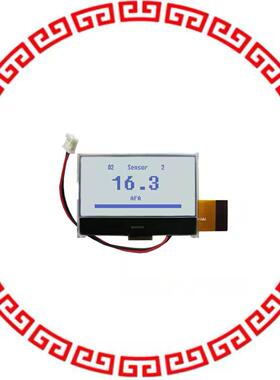 NHD-C12864KGZ-FSW-GBW LCD CHIP ON GLASS 128X64 TRANSFL