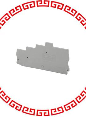 3041930 END COVER MODU TERM BLOCKS GRAY