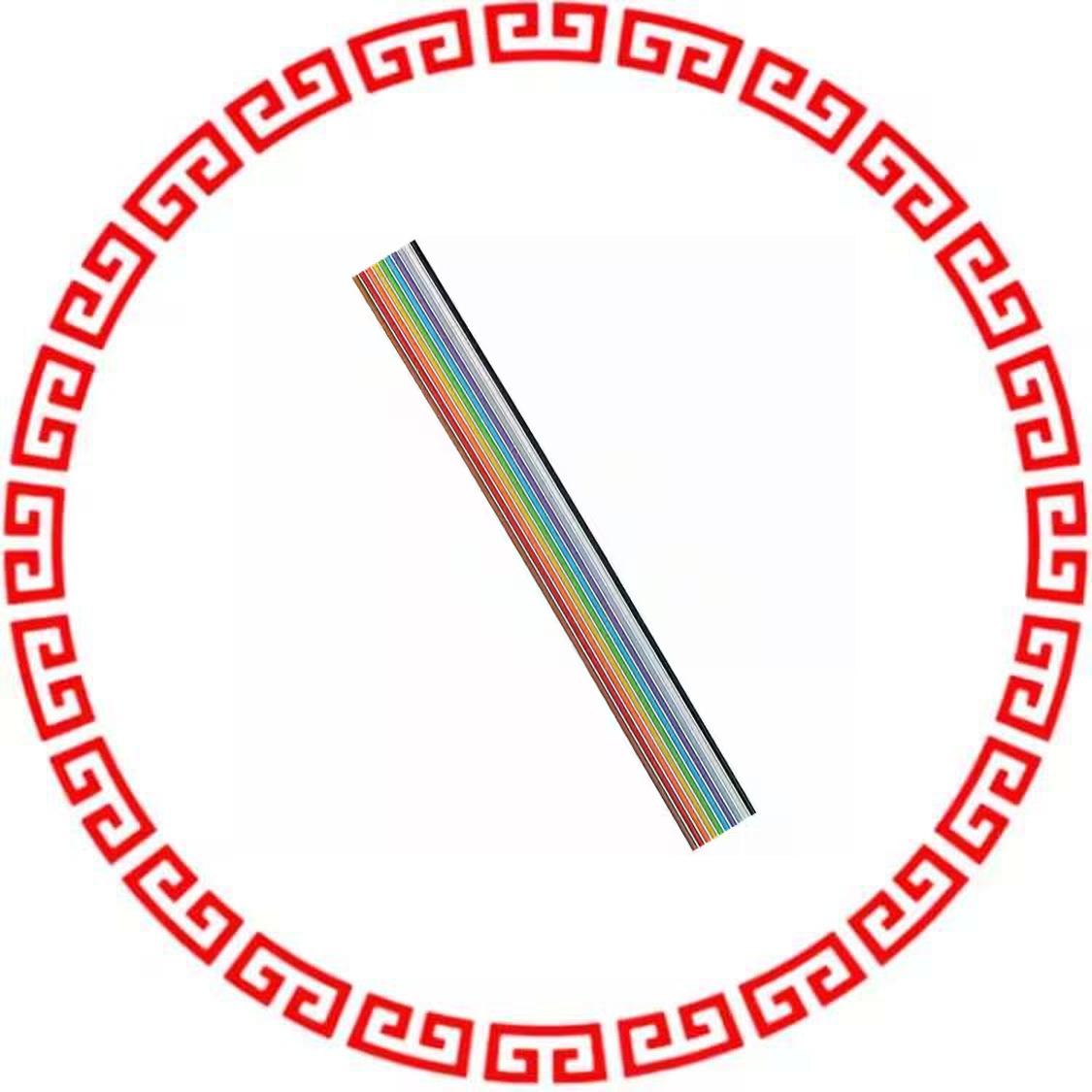 AWG28-10/F/300 CBL RIBN 10COND 0.050 MULTI 300'