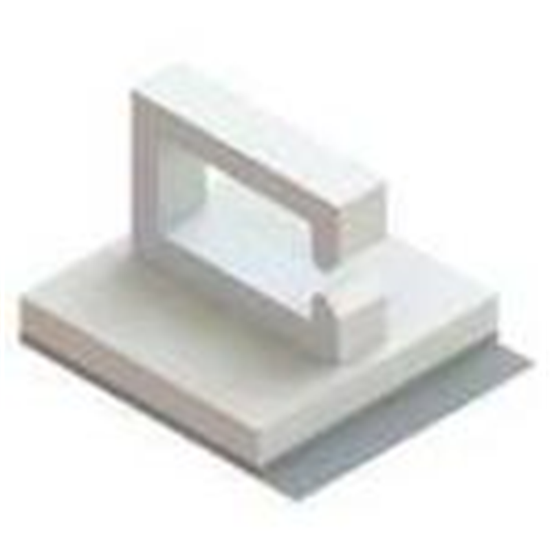 WS-SE-B-1-01A「Wire Saddle - Adhesive Mount, Side Entry, 」