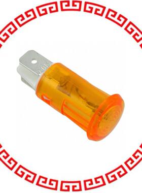 NL589C2A LAMP NEON PNL MNT 125V AMBER