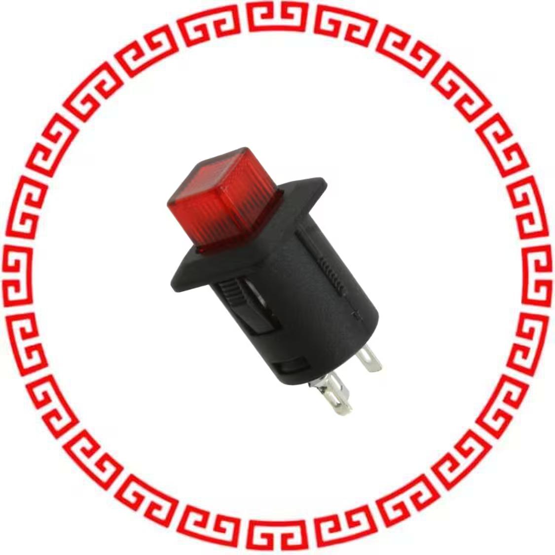 GPB554CL05BR SWITCH PUSH SPST-NO 6A 14V