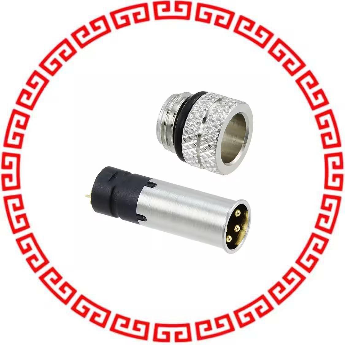 854-004-103RLS4 CONN RCPT MALE 4POS GOLD SOLDER
