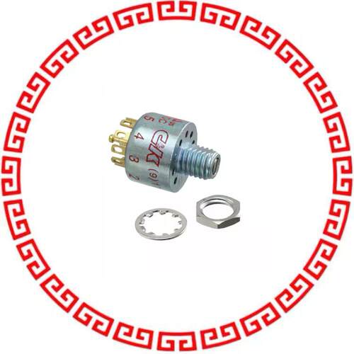 MA03S2NZGD SWITCH ROTARY 3POS 250MA 125V