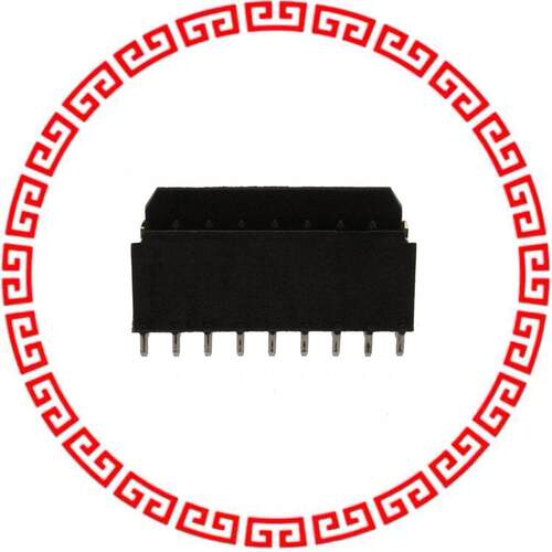 76385-309LF CONN HEADER 18PS.100 DL STR GOLD