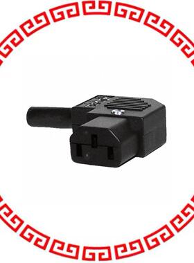 705-00/00 PWR ENT PLUG IEC320-C13 R/A SCRW