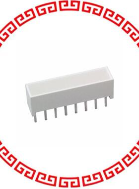 HLMP-2350 LED LT BAR 19.05X3.81MM SGL HER