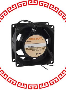 3115PS-23W-B20-A00 FAN AXIAL 80X38MM 230VAC WIRE