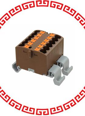 3274132 DISTRIBUTION BLOCK BROWN