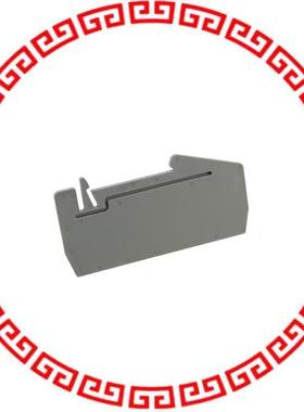 3030789 TERM BLK SEPARATE PLATE 2MM GRAY