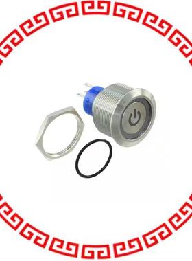 AV2521M124Q04 SWITCH PUSHBUTTON DPST 3A 250V