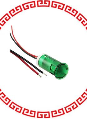 QS123XXG24 INDICATOR 12MM FIXED GR 24V WIRE