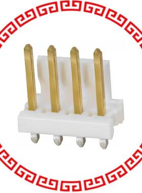 3-641209-4 CONN HEADER 4POS VERT .156 GOLD