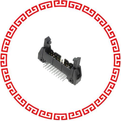 N3428-5303RB CONN HEADER 20POS R/A LONG LATCH