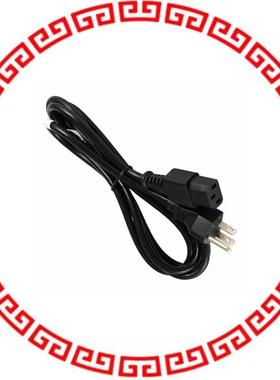 11-00015 CORD 18AWG 3COND PLG-RCPT 6.5'