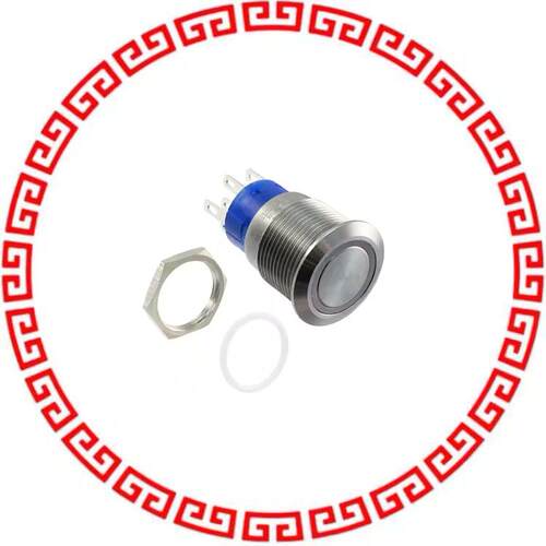 AV1911E512Q04 SWITCH PUSHBUTTON SPST 3A 250V