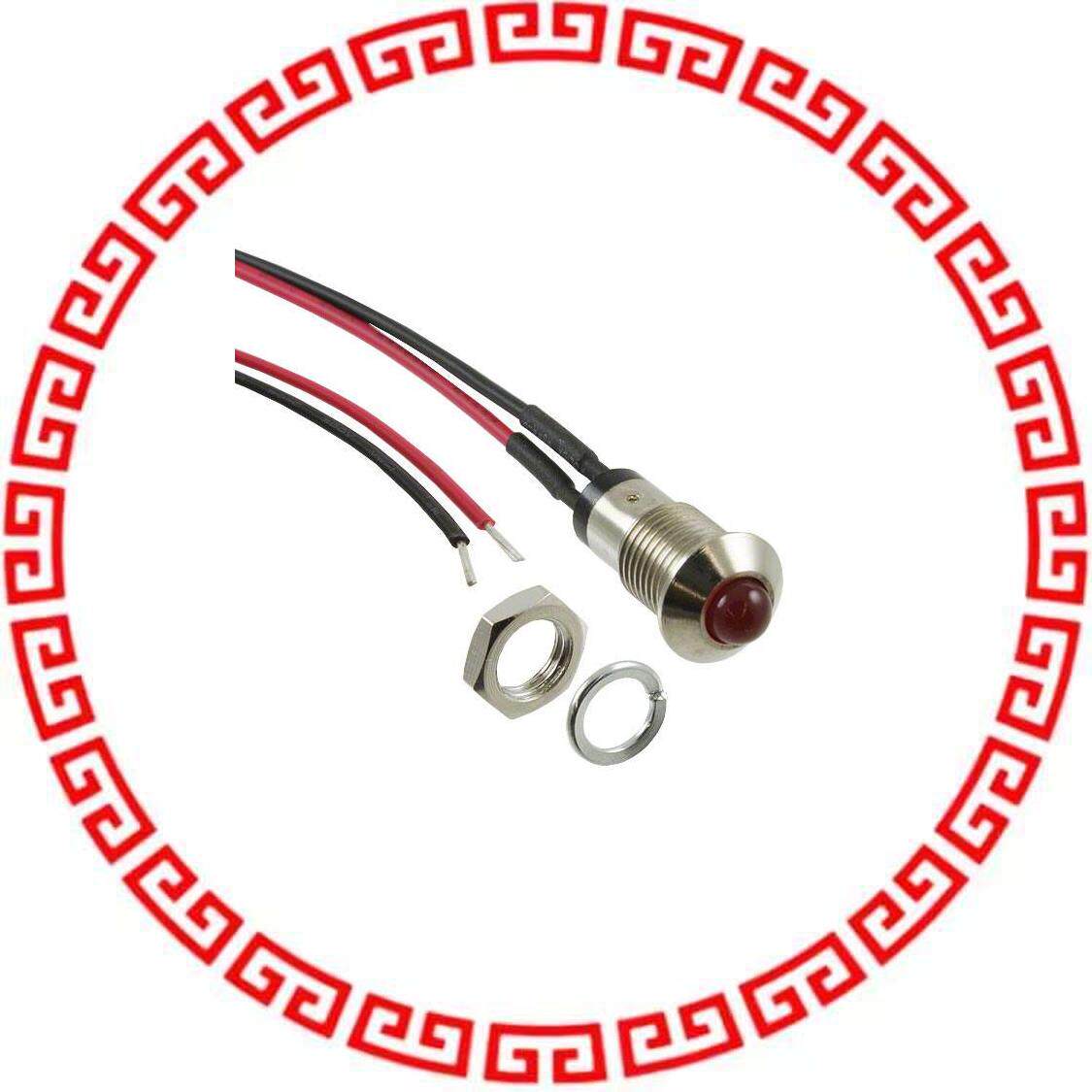 MPC5HDW12.0 LED PANEL INDICATOR RED 2V