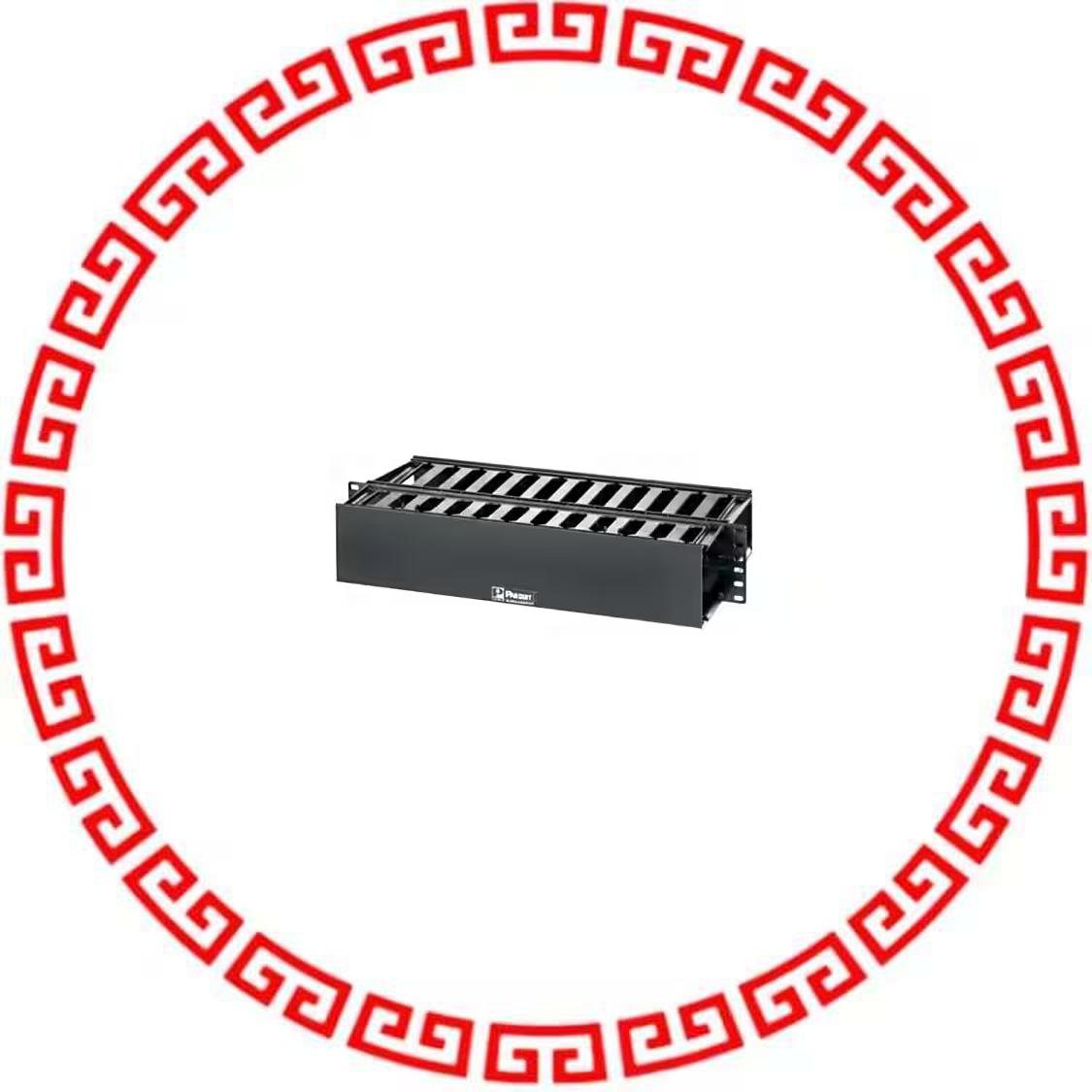 WMP1E CABLE MANAGER HORIZ W/COVER 2ROW