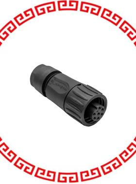 C016 30D006 210 12 CONN PLUG FMALE 7POS GOLD SOLDER