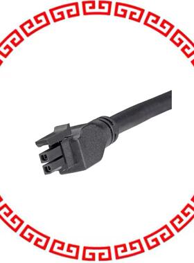 2451320210 MICROFIT 2 CIRCUIT BLACK 1M OVER