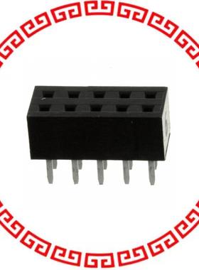 950410-6102-AR CONN SOCKET 10POS 2MM VERT T/H