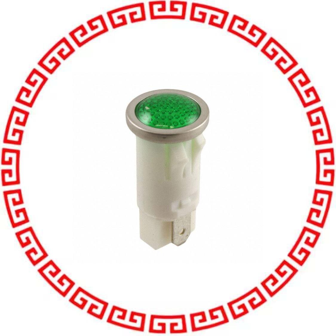 1033QD5 NEON IND GRN LITE PANEL MNT QC