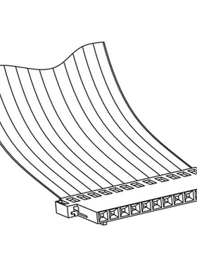 10027313-017LF《17P, Single Row,Vert Latching, Receptacle》