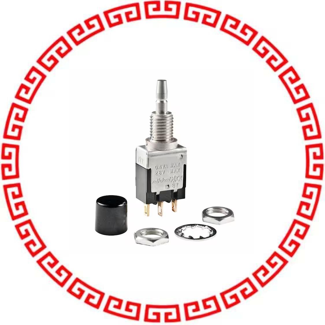 EB2011G-BA SWITCH PUSH SPDT 0.4VA 28V