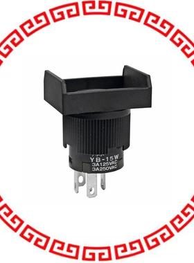 YB15WRKW01 SWITCH PUSHBUTTON SPDT 3A 125V
