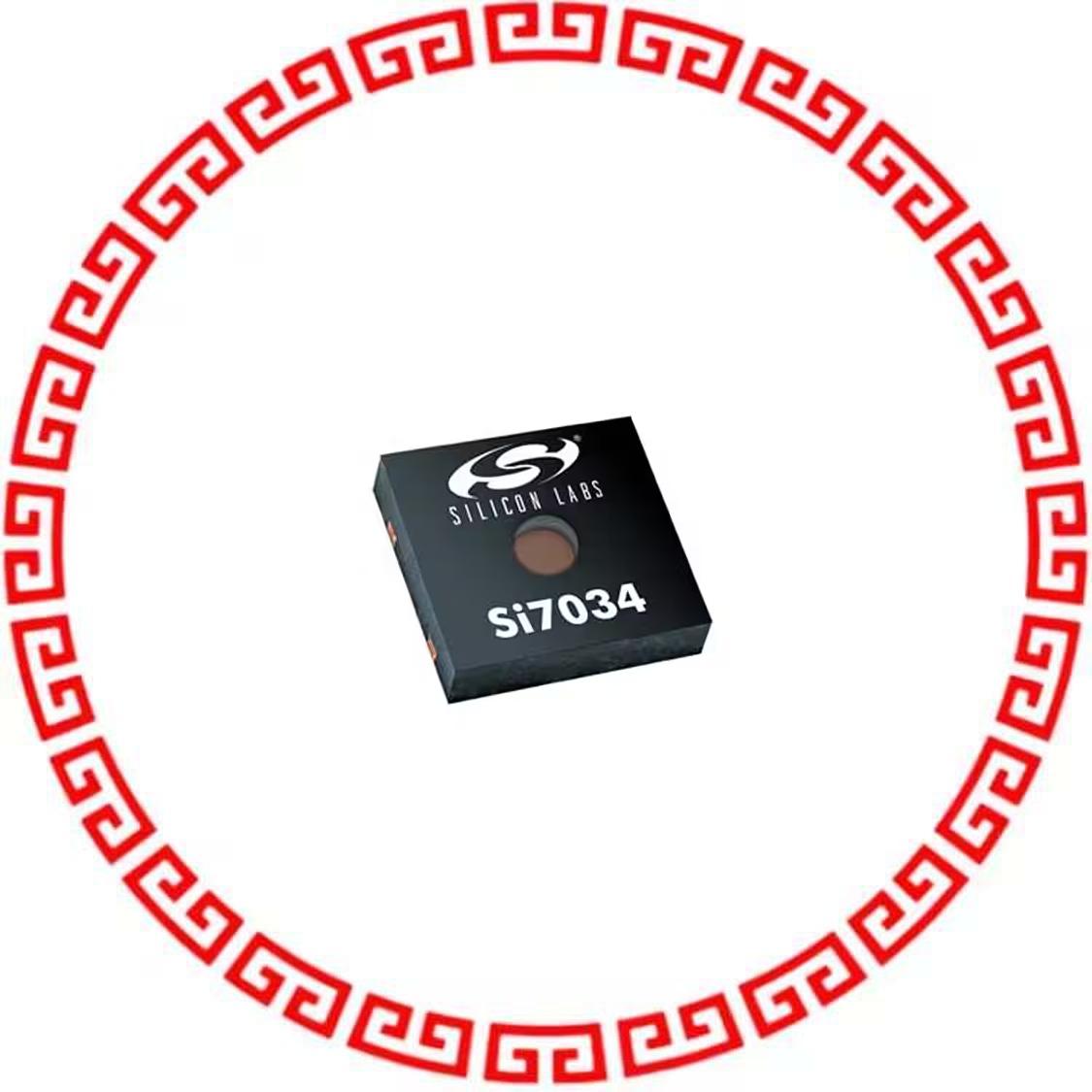 SI7034-A10-IMR SENS HUMID/TEMP 1.8V I2C 3% 6QFN