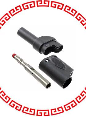 BU-3110410-0 STACKABLE PLUG 10AWG BLACK