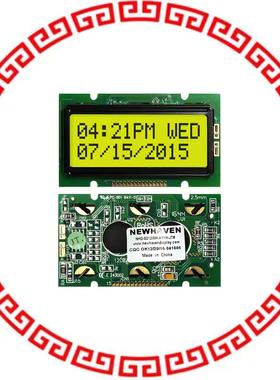 NHD-0212WH-AYYH-JT# LCD MOD CHAR 2X12 Y/G TRANSFL
