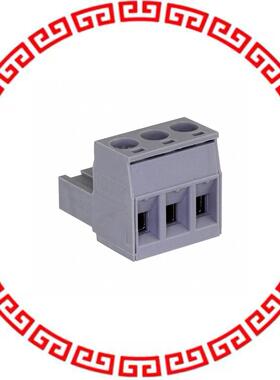 5435734 TERM BLOCK PLUG 3POS STR 5.08MM