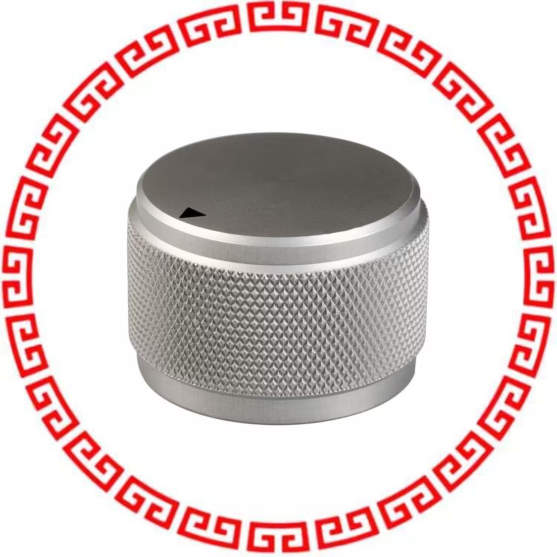 OEDA-90-1-7 KNOB KNURLED 0.236 METAL