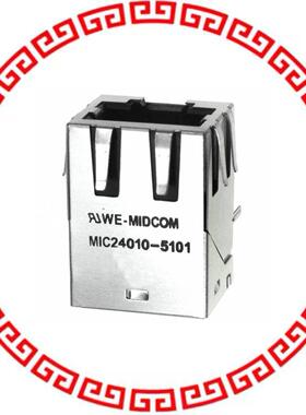 7499011002 CONN MAGJACK 1PORT 100 BASE-T