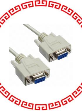 AK152-2 CABLE ASSY DB09 SHLD BEIGE 2M