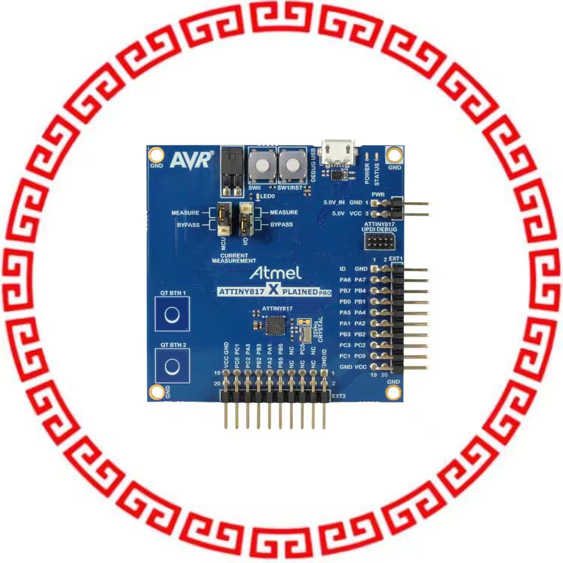 ATTINY817-XPRO ATTINY817 XPLAINED PRO EVALUATIO