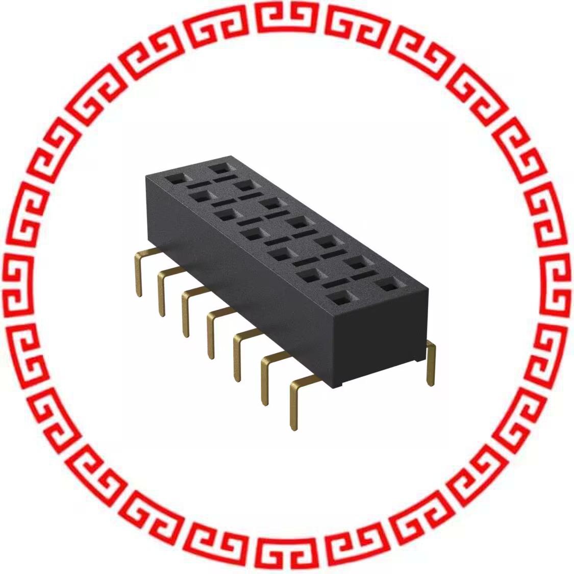 HLE-107-02-G-DV-PE .100 TIGER BEAM SOCKET ASSEMB