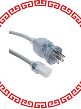 800-14-0OD-GR-0006F CORD 14AWG NEMA 5-15P-IEC320-C13