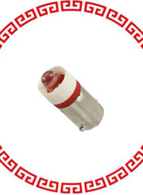 VC18602250 LED T3 1/4 BAY RED 12VAC/DC