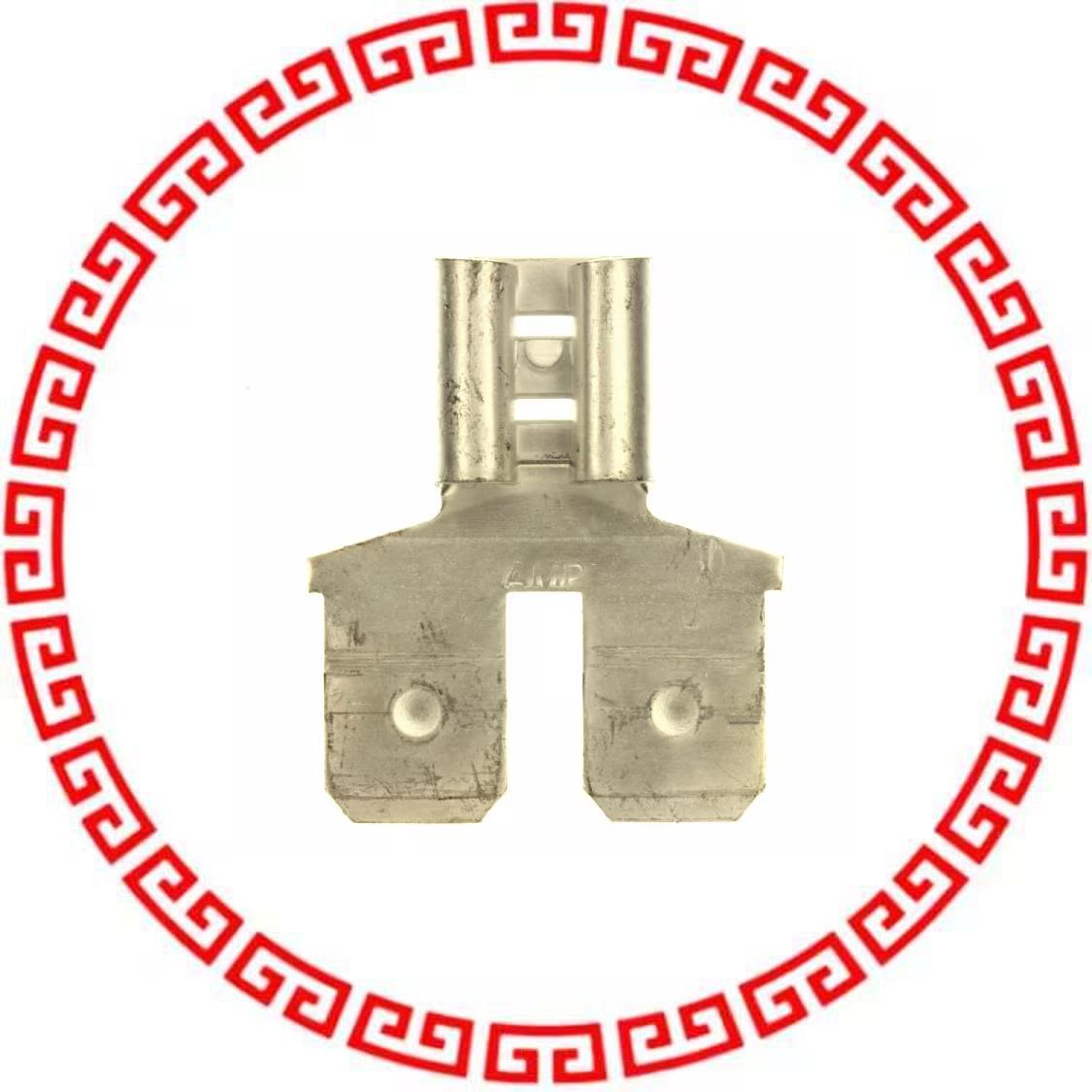 61765-2 CONN ADPT 0.25 TABS TO 0.25 RCPT